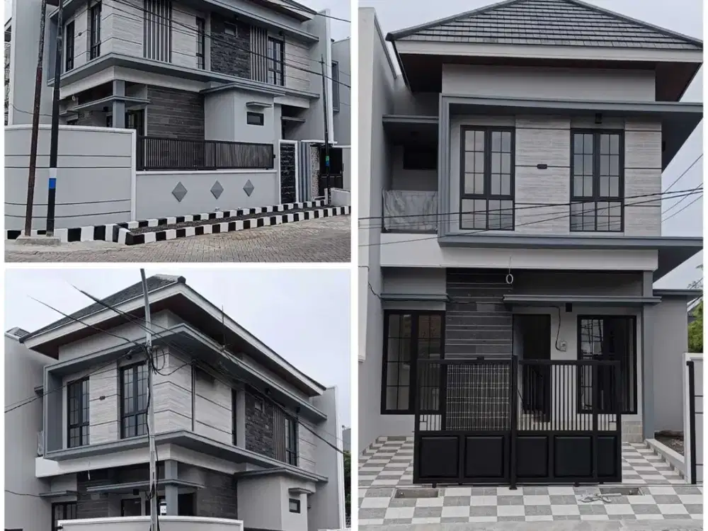 DIJUAL MURAH RUMAH MODERN KOMTEMPORER JL. UTAMA KLAMPIS ANOM