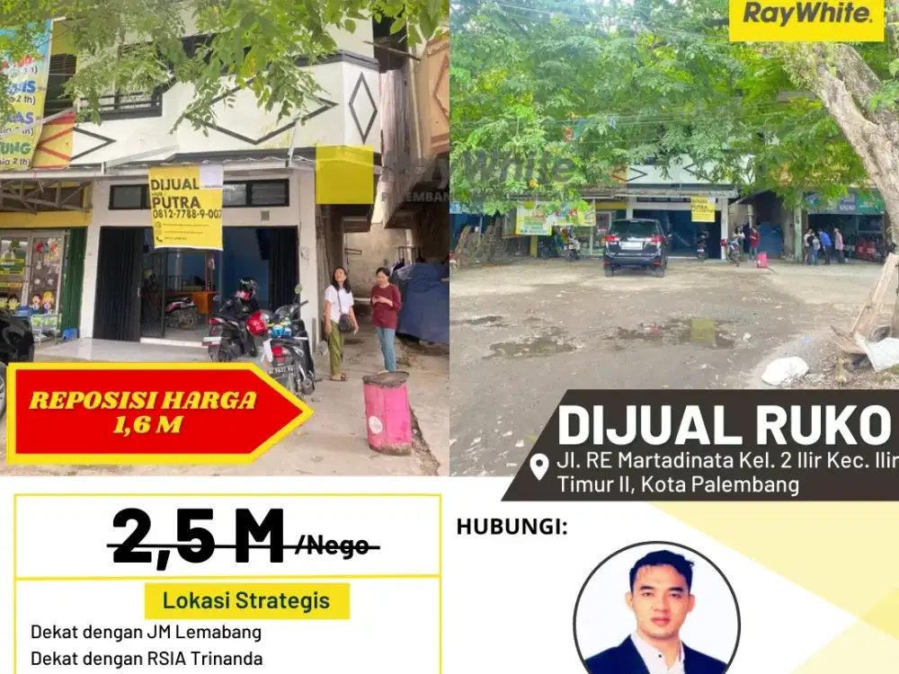DIJUAL RUKO di Palembang