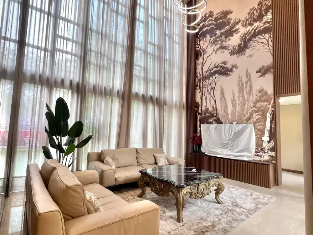 Rumah Mewah Fully Furnished Siap Huni 2 lantai, Cluster Lancewood Nava