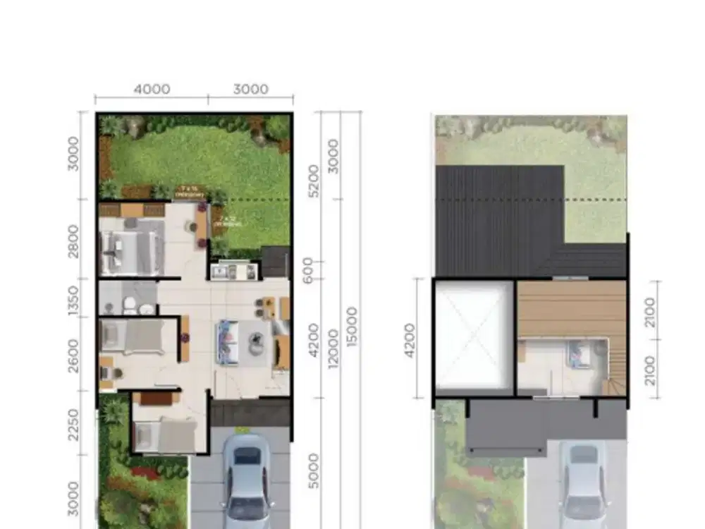 Dijual Rumah Murah Bagus di Tangerang Cluster Gardenia Paramount Petal