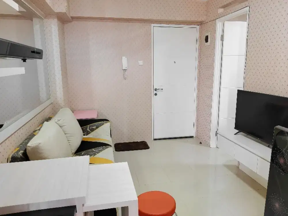 Sewa 1 Tahun 2BR FF Apartemen Bassura City Tower J Jaktim