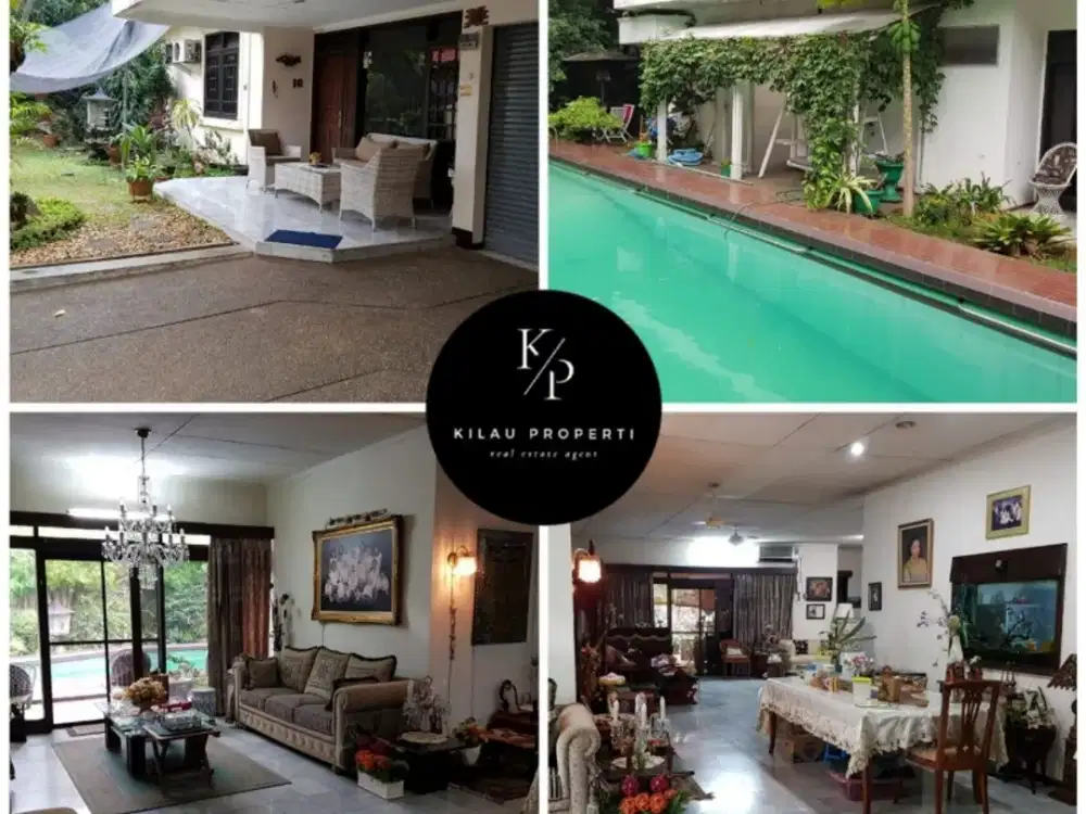 Rumah ada kolam renang luas 921 di Jakarta Selatan