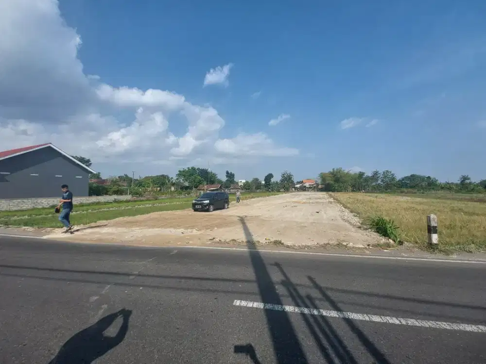 Kavling Hunian di Sidokarto Lokasi Tepi Jalan Raya