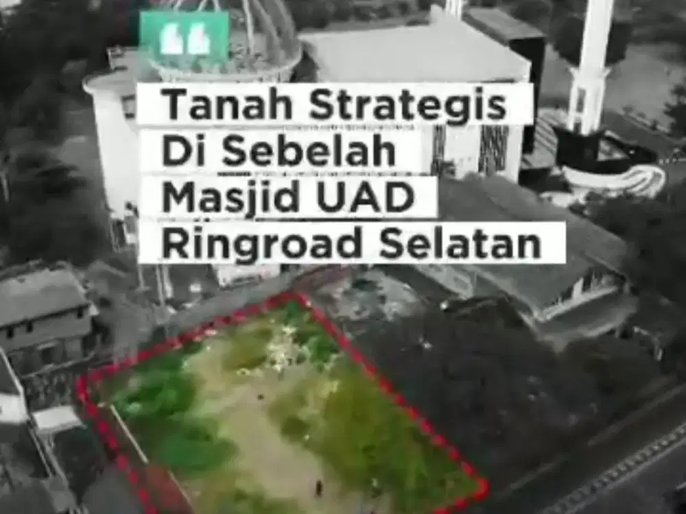 Jual Tanah Strategis Dekat UAD