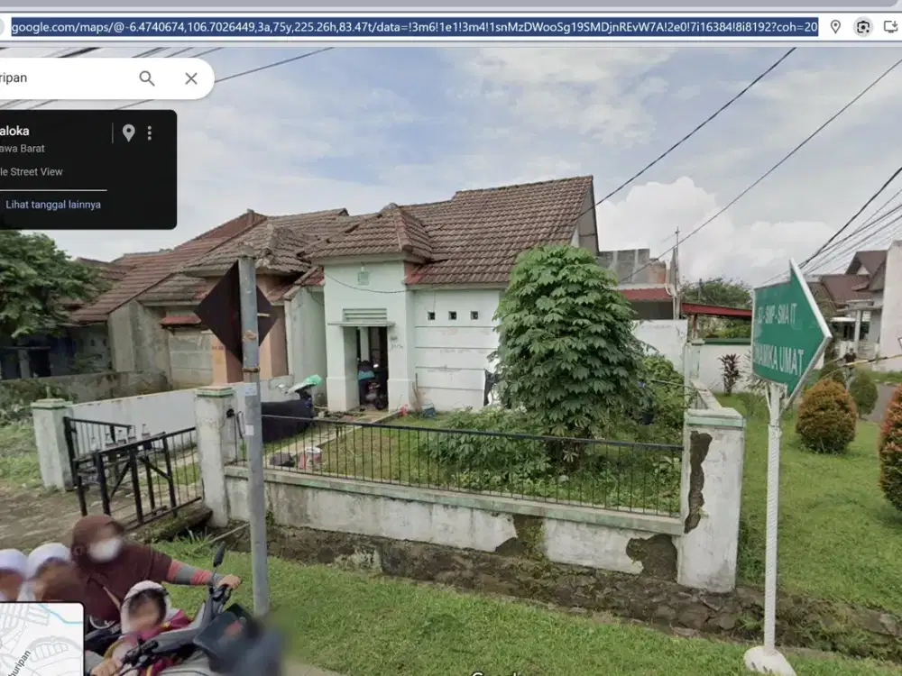 Rumah Luas Hook Dalam Perumahan Besar Di Telaga Kahuripan Kemang Bogor