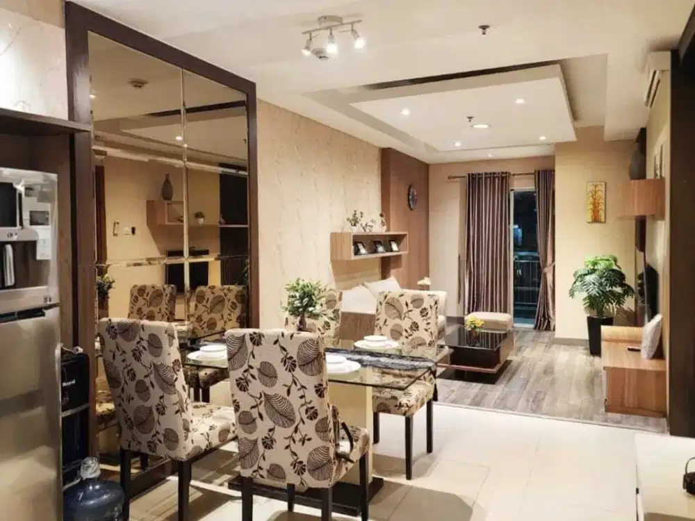 Disewa Apartemen 2BR Full Furnished dan Modern di Baywalk Pluit