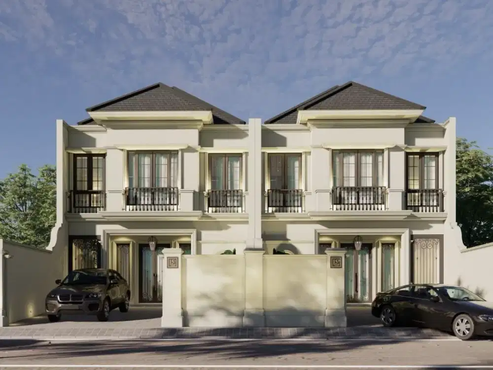 RUMAH BRAND NEW AMERICAN CLASSIC DI CEMPAKA PUTIH TENGAH JAKARTA