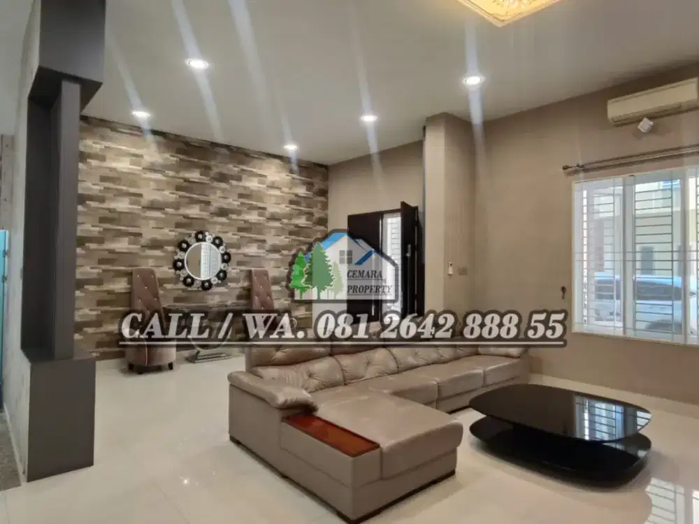 DIJUAL VILLA KOMP GRAND CEMARA ASRI JLN GARDENIA