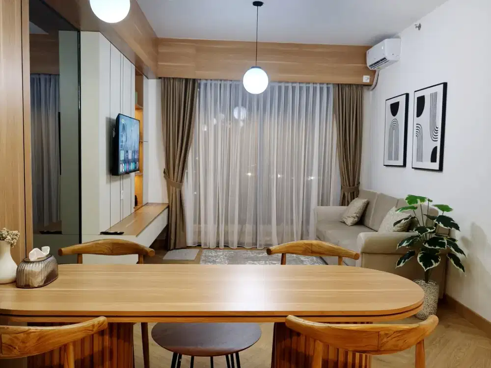 Sewa 3 Bedroom Sky House BSD Apartement Sebelah AEON Mall BSD SODJA