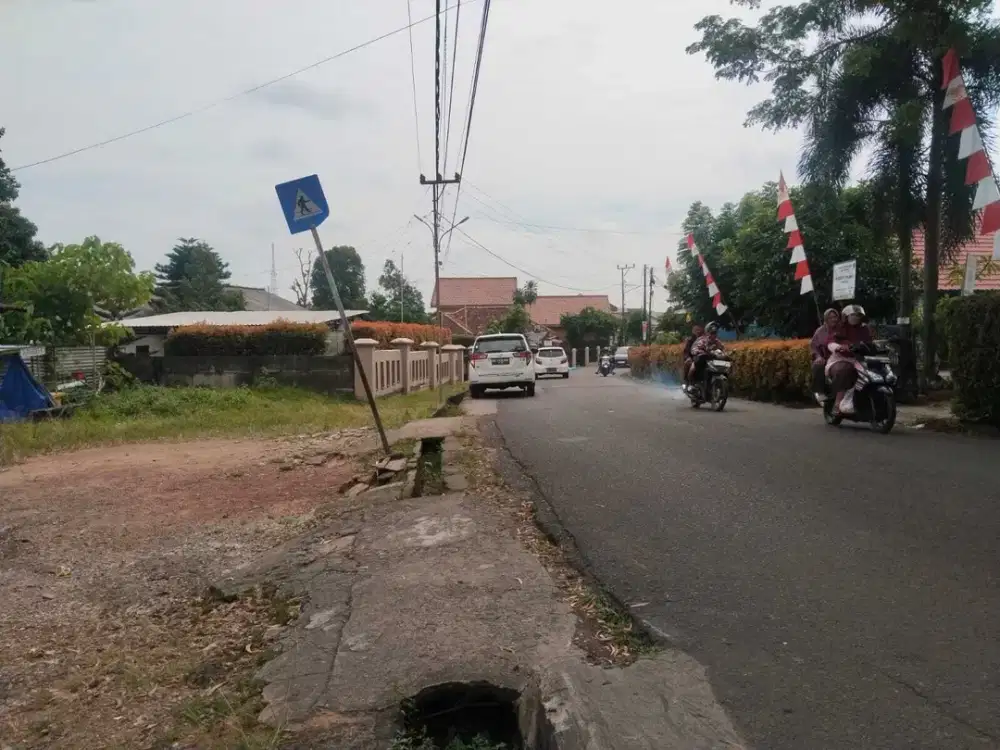 tanah pinggir jalan lebong siarang dekat SMA Plus 17