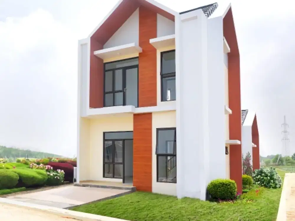 Rumah Murah Dua lantai di pusat kota Karawang barat