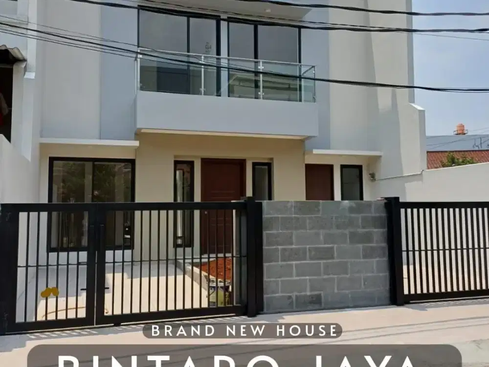 Dijual Rumah Minimalis Modern Area Bintaro Jaya Tangsel