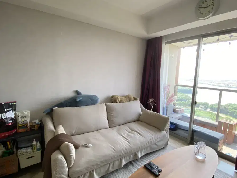 Apartemen Gold Coast Sea View Disewa! 1br Furnish Siap Huni