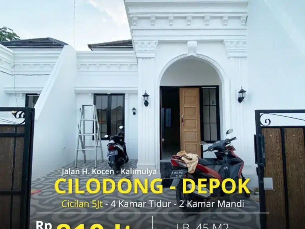 Rumah murah classic modern