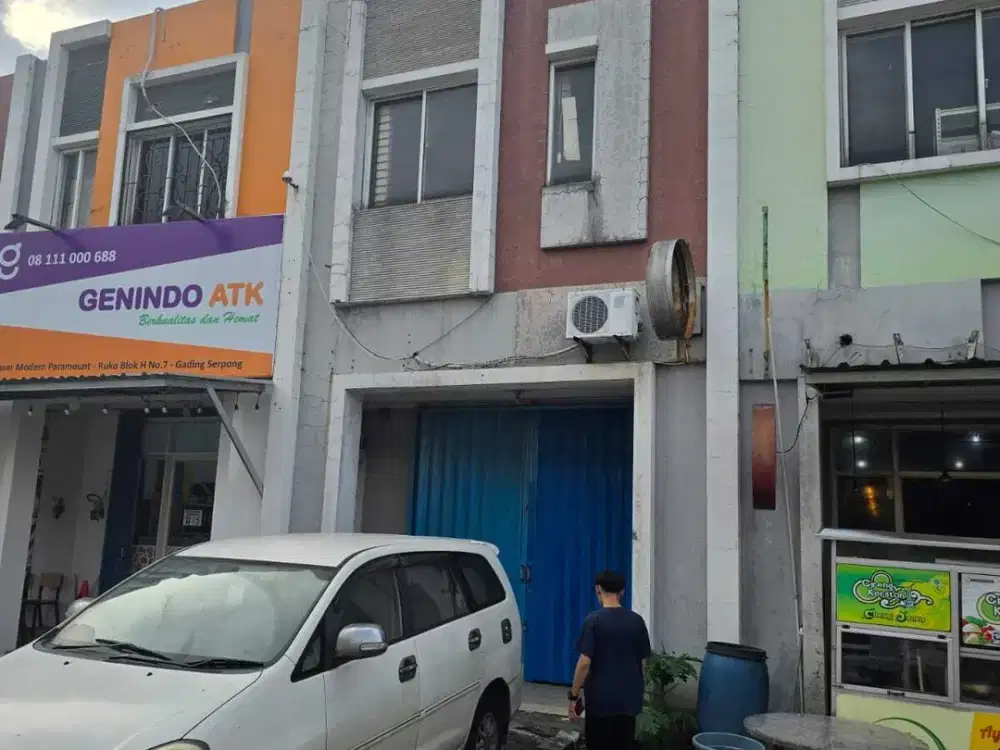Ruko 2 Lantai siap Usaha, Jarang Ada, Ruko Paramount Gading serpong