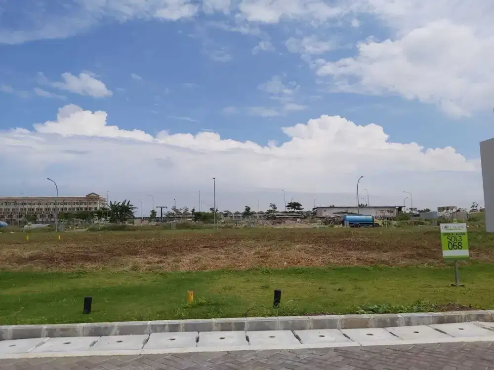 Kavling View Danau symphony boulevard Golf island 10x30 Akses Tol