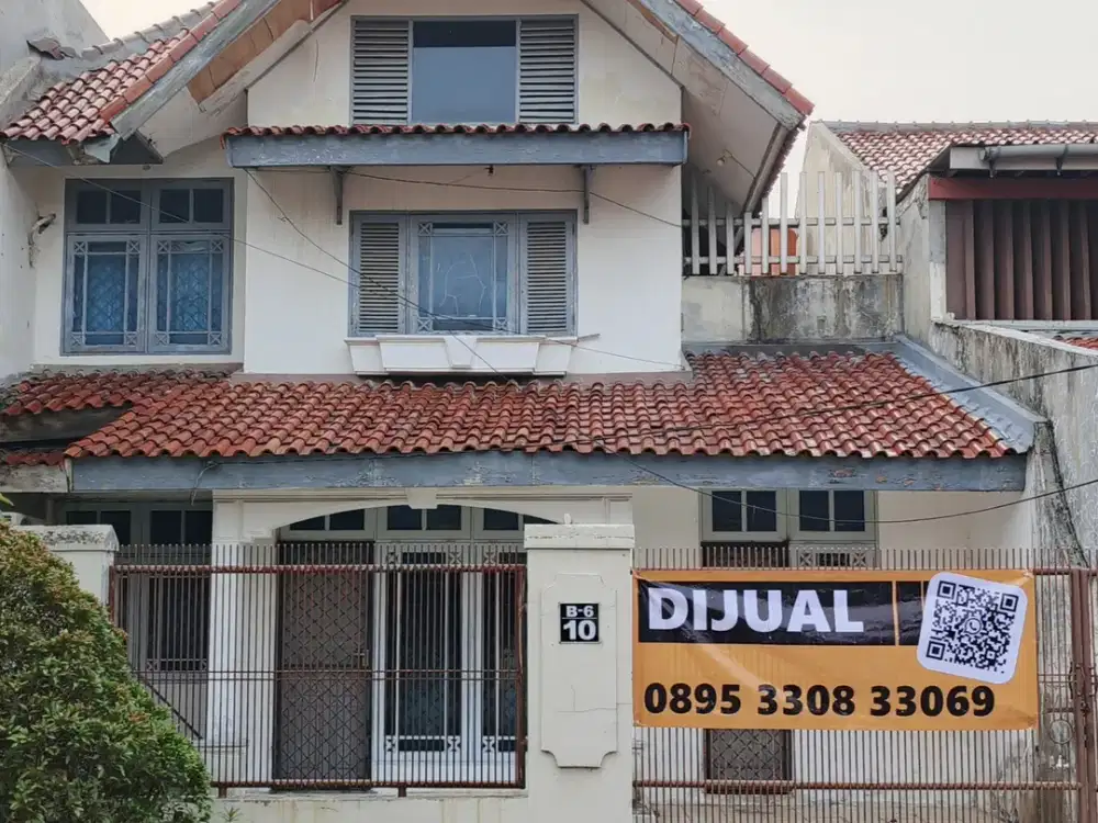 Dijual rumah hitung tanah Perumahan Mahkota Simprug