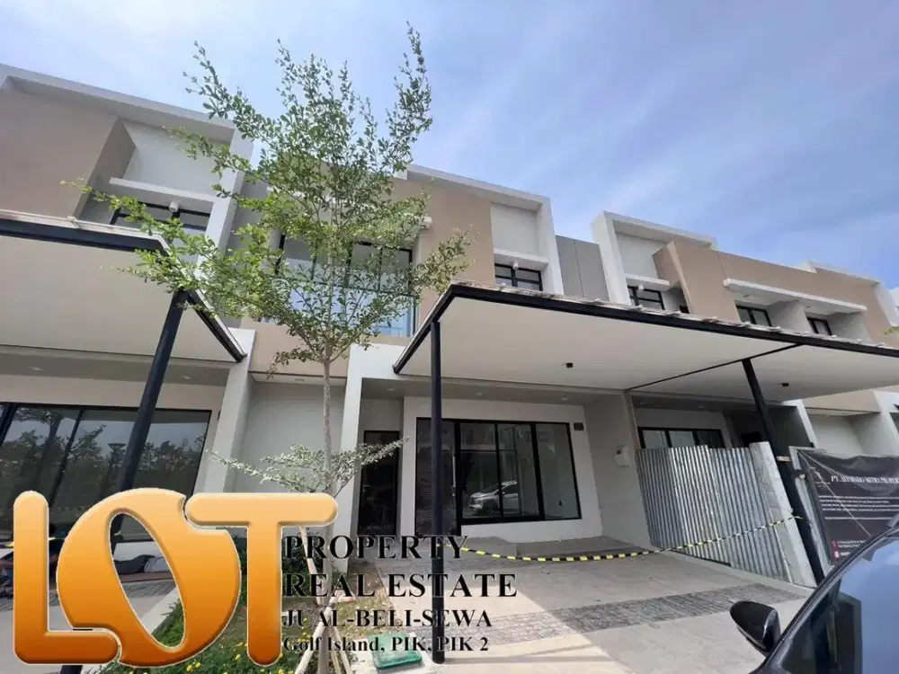 Termurah Dijual Rumah PIK 2 Milenial 8x12.5 2 Lantai 3 Kamar Tidur