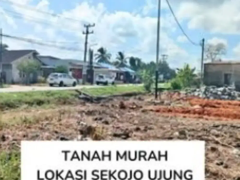 tanah murah sekojo ujung jalan irigasi