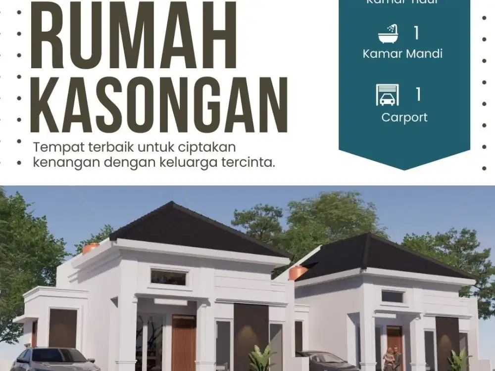 Rumah Cantik Lokasi di Area Mahasiswa UMY, UJY, Alma Ata, UIN Baru