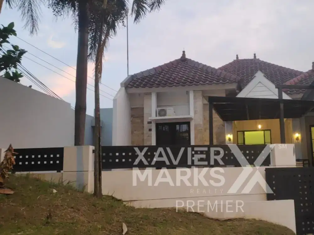 Dijual Rumah Mewah model American Scandinavian di Villa Puncak Tidar