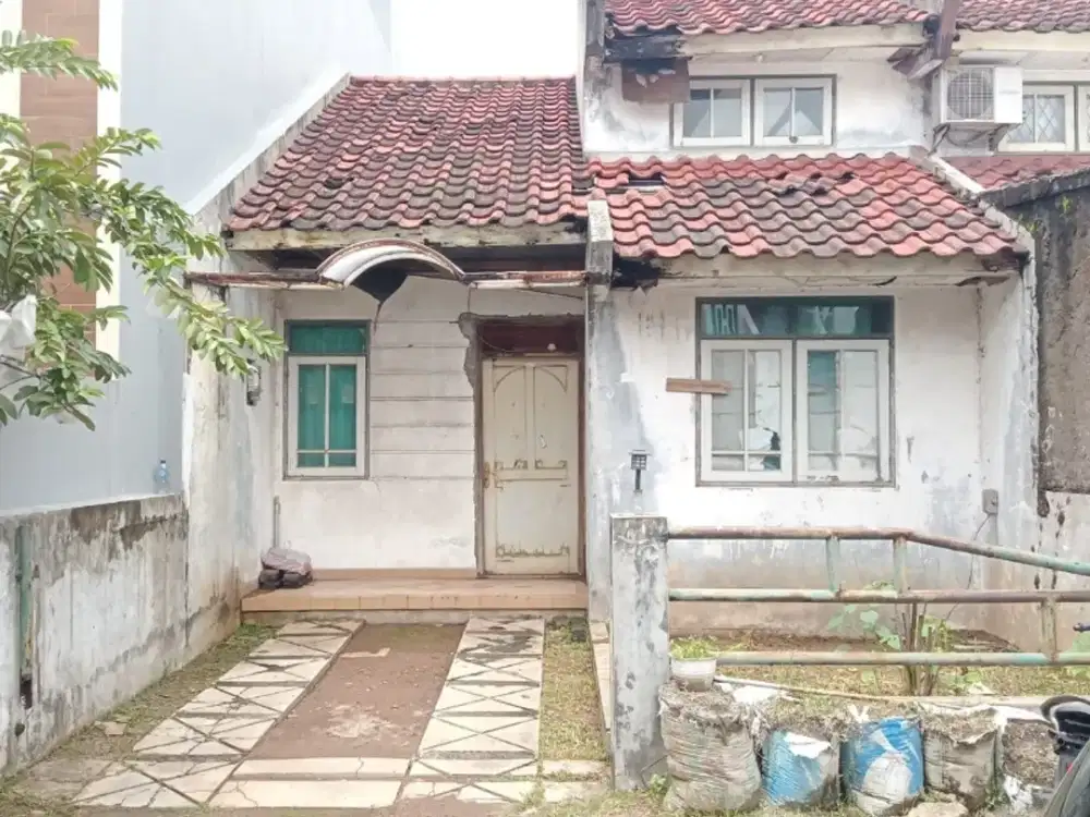 Rumah murah modernland perlu renov harga BU