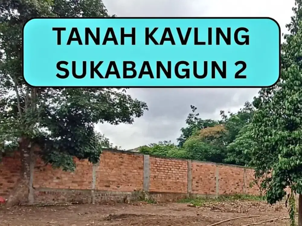 dijual tanah belakang bakso sony sukabangun
