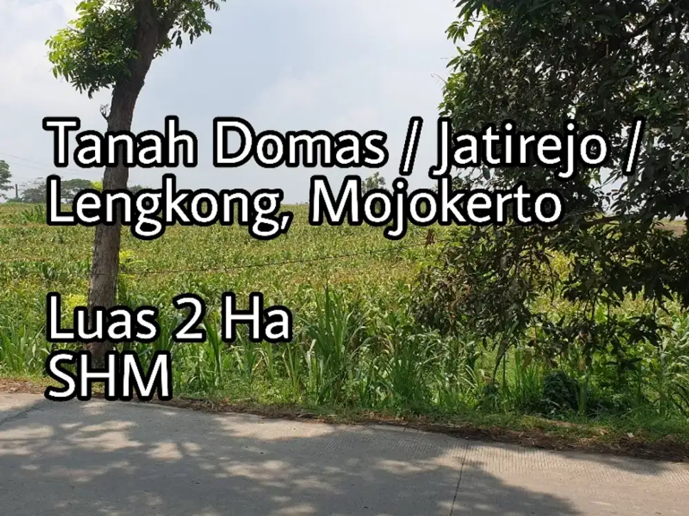 Tanah Industri Pabrik Gudang Raya Trowulan Lengkong Jatirejo Mojokerto