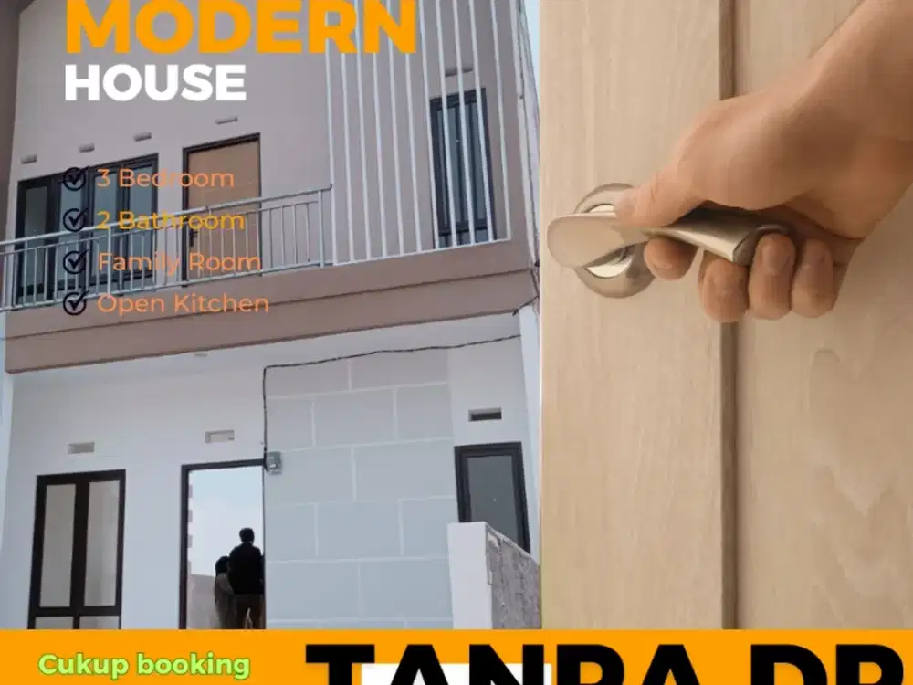 Rumah 2 lantai TANPA DP Pasti ACC
