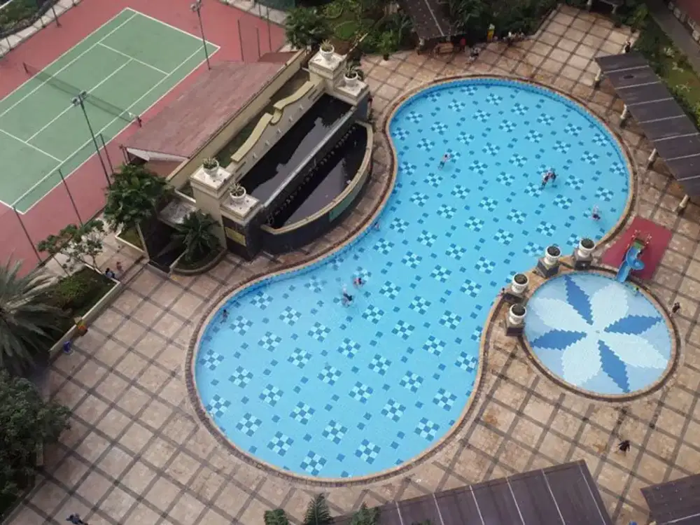 Mediterania Kemayoran 2 Kamar Fully Furnished Interior Design Rapih