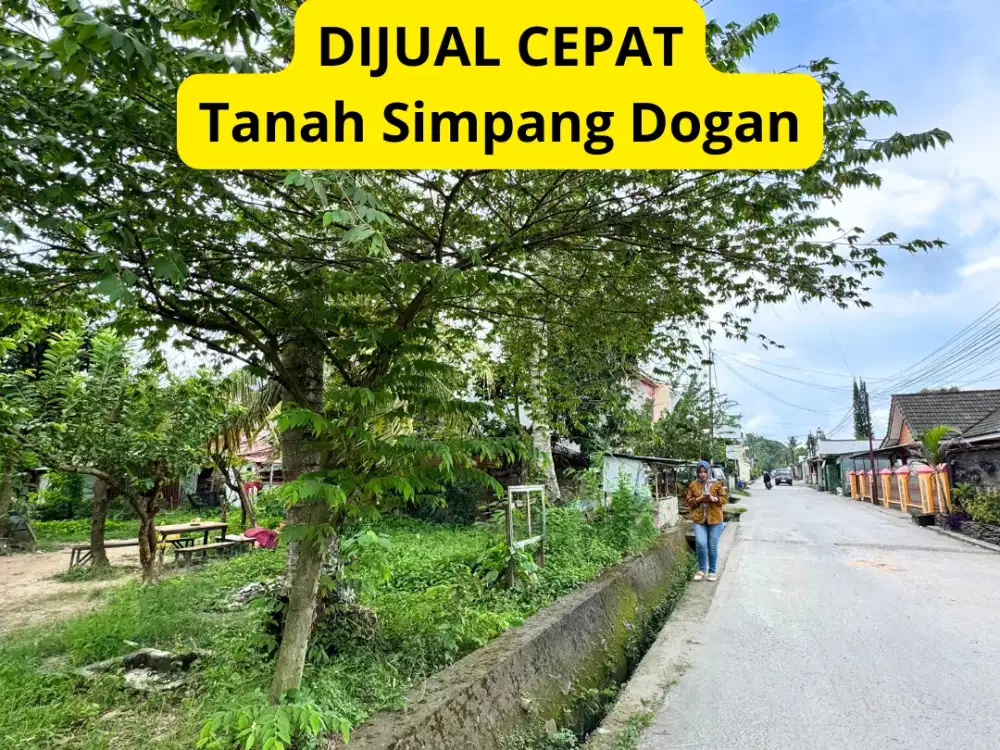 Dijual tanah Palembang dekat simpang dogan - luas 102 m2 - surat shm -