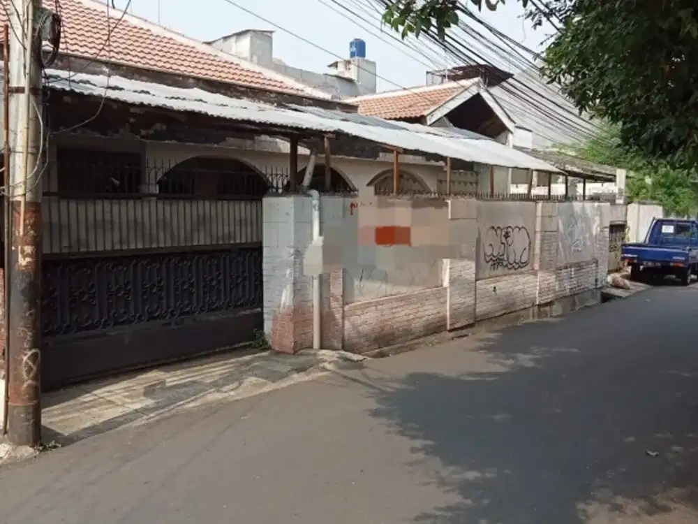 Jual Rumah Tua Hitung Tanah Tebet Cocok untuk Kost