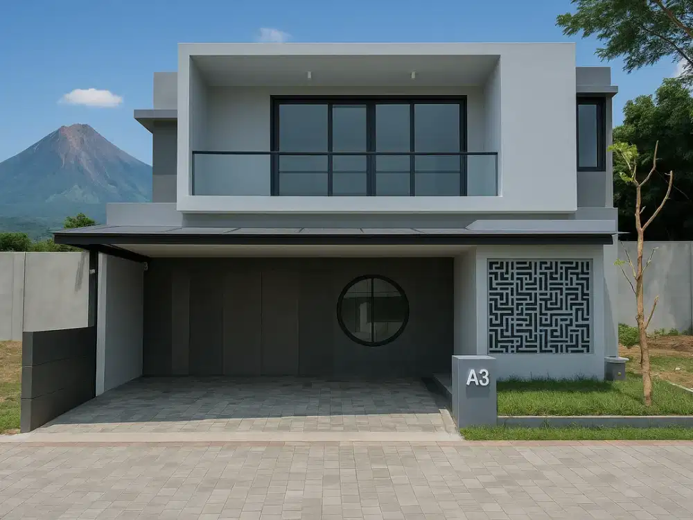 RUMAH MEWAH JOGJA 2 LANTAI,DEKAT RSA UGM DI MLATI SLEMAN