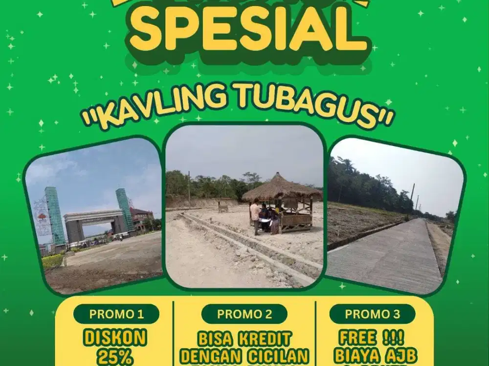 TANAH Kavling dekat untirta