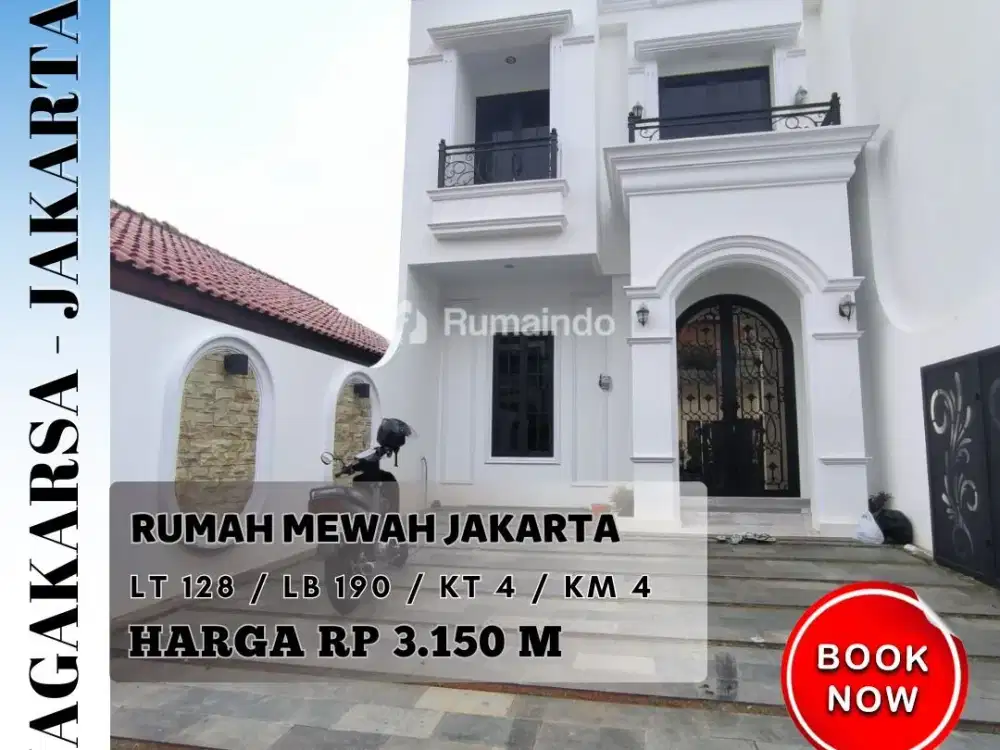 Dijual Rumah Non Cluster di Gandaria Jagakat Jakarta Selatan