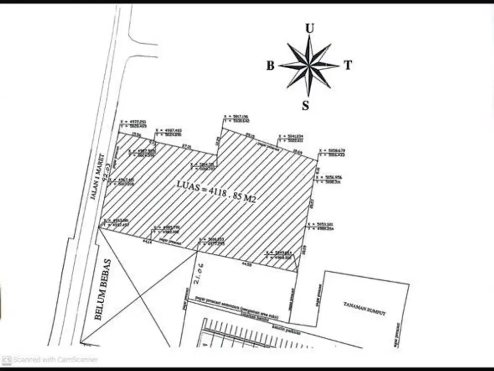Kavling / Tanah Siap Bangun Di Jalan Raya Kalideres Jakarta Barat