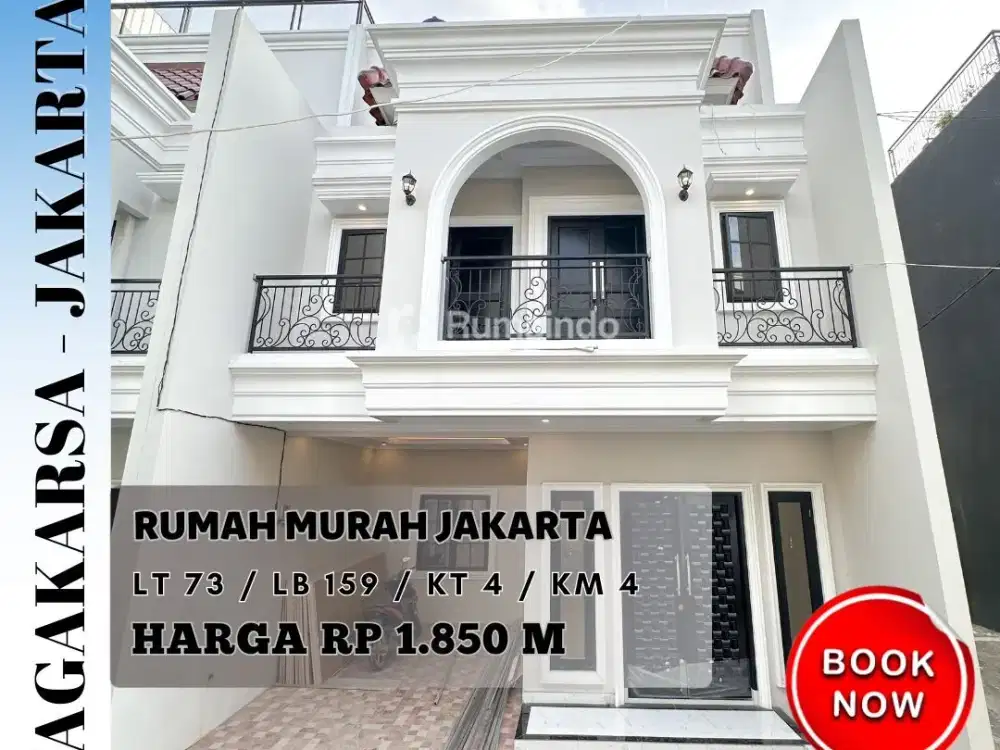Dijual Rumah Cluster Rooftop di Jagakarsa Jakarta Selatan
