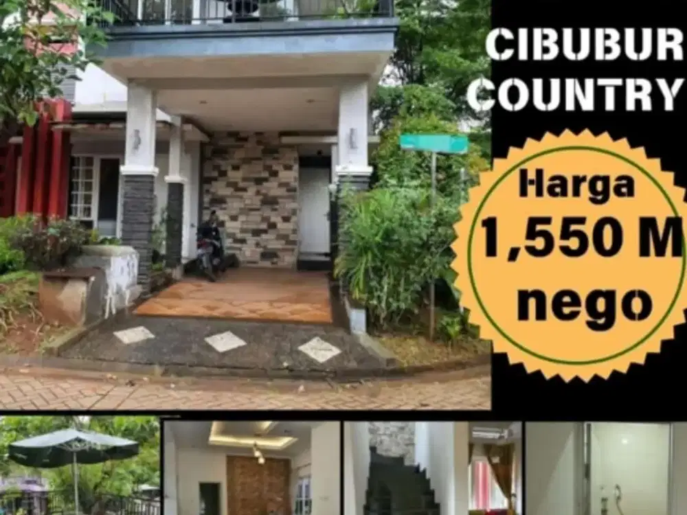 Di Jual rmh murah, siap huni cibubur country