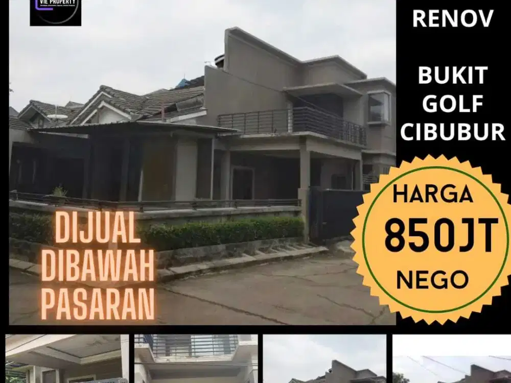 DIJUAL RUMAH BUKIT GOLF (HARGA DIBAWAH PASARAN)