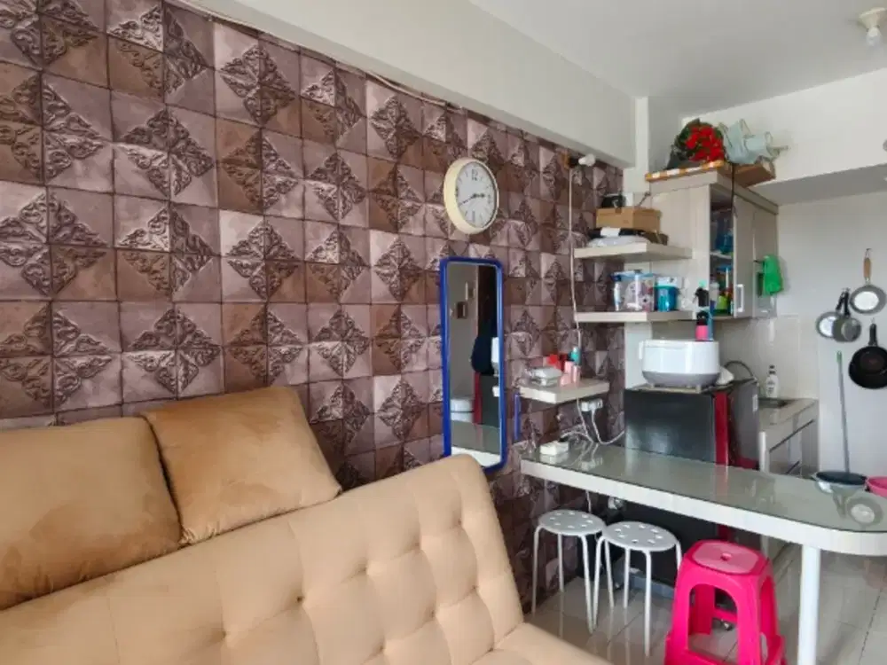 dijual apartemen puncak Kertajaya 2 br furnished