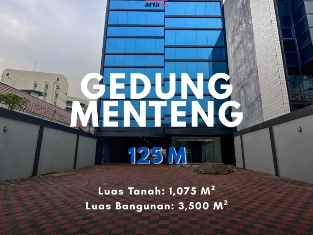 Dijual gedung kantor baru di menteng jakarta pusat