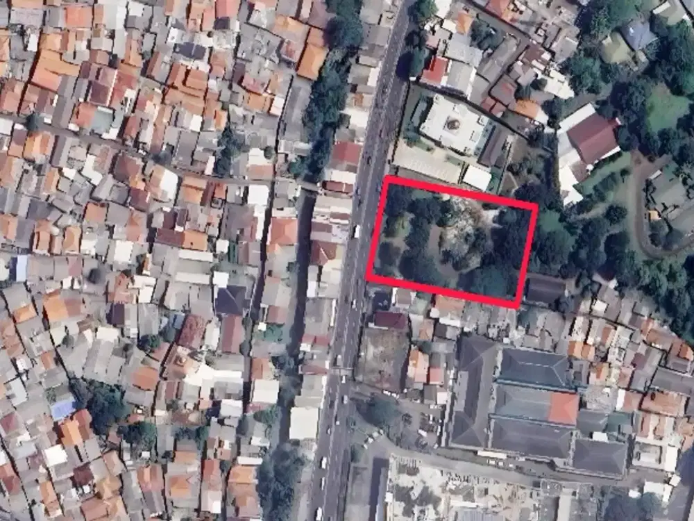 Jual Tanah Strategis Pinggir Jalan Utama Raya Bogor di Depok SHM