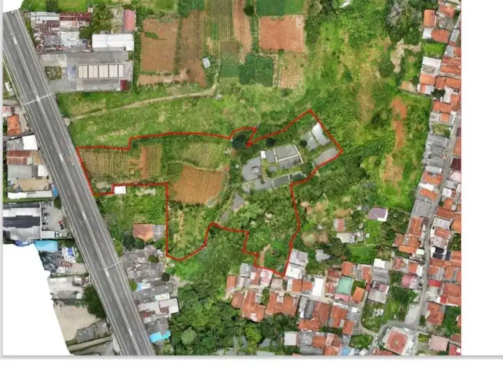 TANAH LUAS 1,2 HEKTAR LOKASINYA STRATEGIS DEKAT JALAN TOL