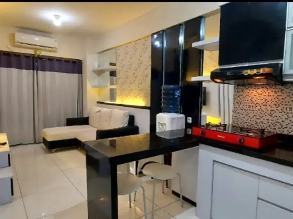 Sewa 2BR corner lt 5 apartemen puncak bukit golf surabaya.