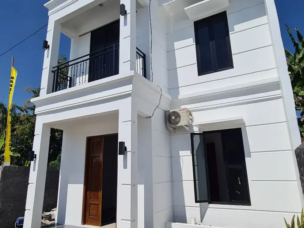 rumah 2 lantai bangunjiwo di area mahasiswa, lokasi strategis kosan