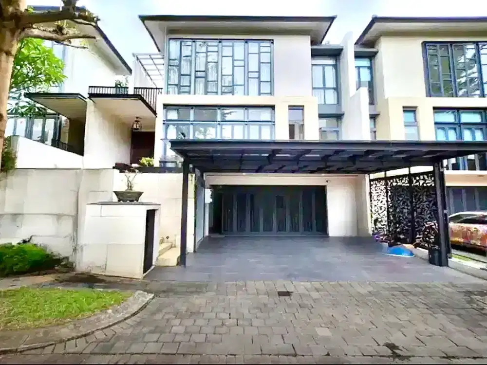 Rumah Navapark Lancewood 12x28 BSD City Furnish with Swimming Pool Mew