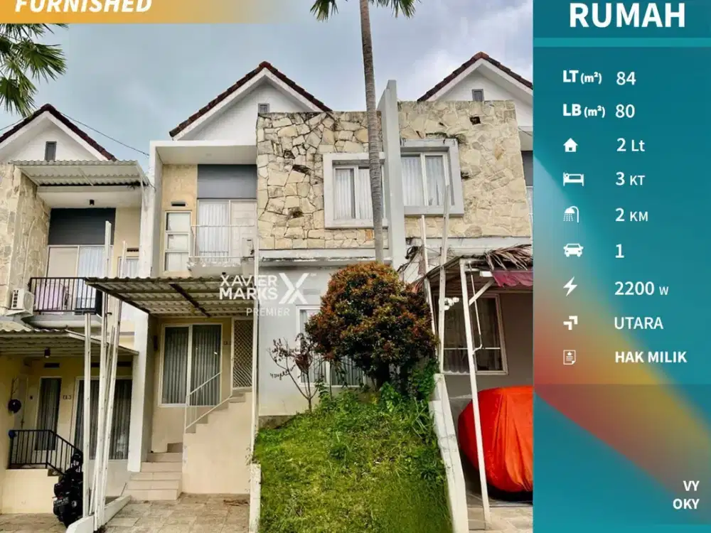 Super Murah Rumah Siap Huni Furnished di BridgeTown Tidar Malang