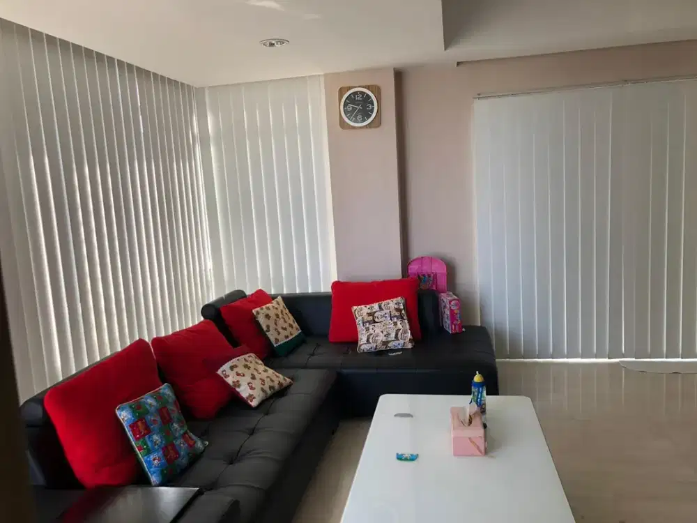 Disewakan Apartemen Royal Mediterania Garden, 3+1BR Furnish Luas 110m2