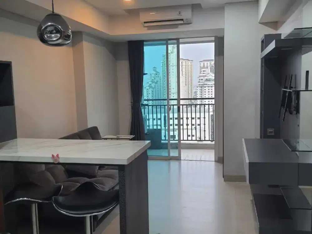 Disewakan Cepat Apartemen Springhill Terrace 1 Kamar Luas Siap Huni