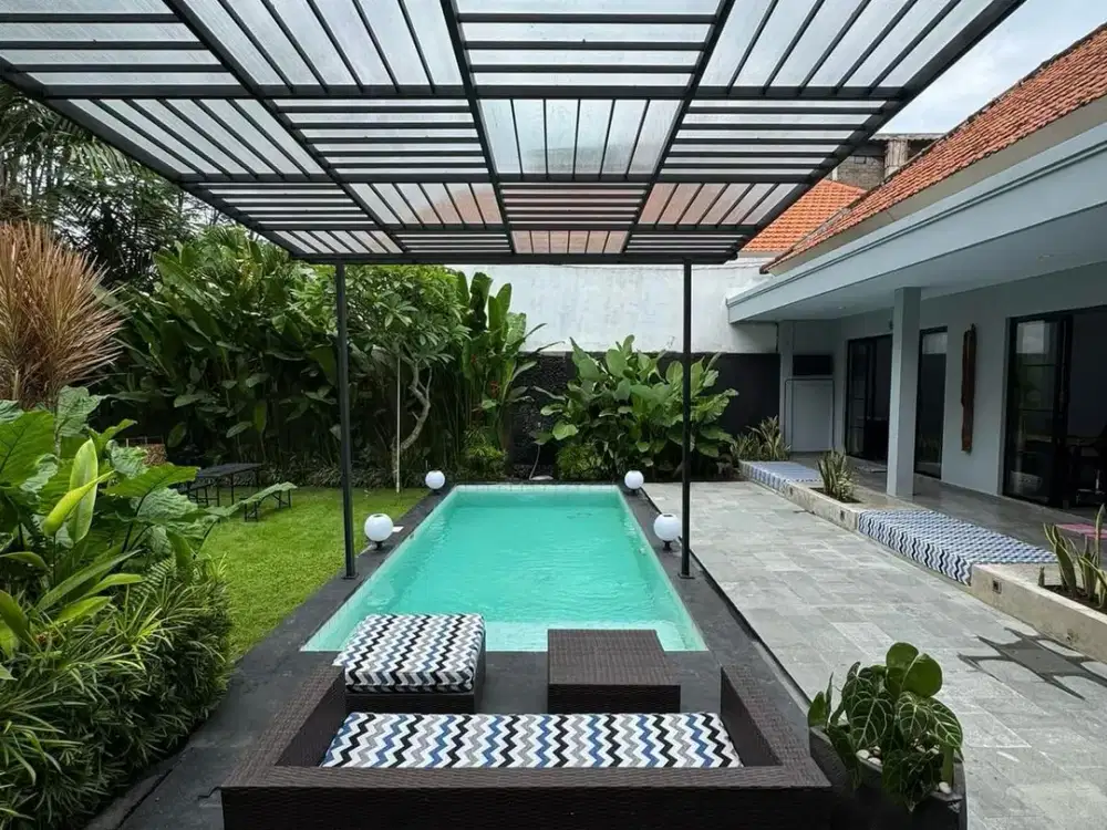 Family style 3BR Villa in Pererenan, 7minutes to the beach